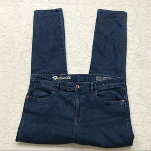 Madewell High Riser Dark Wash Jeans 28x32